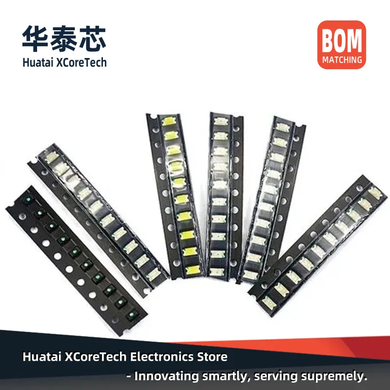 100 шт. светоизлучающие диоды SMD 0805(2012) красный желтый оранжевый синий белый