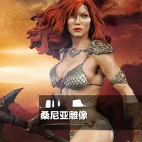 124 scale 85mm overall height miniatures model kit diy queens sword sonia gk resin figure unassembled unpainted collect toys