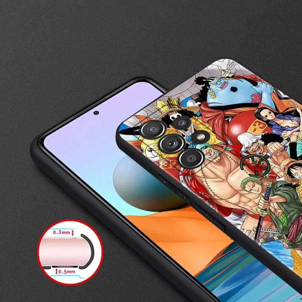 Чехол для телефона Samsung Galaxy A12 A52 A51 A32 A71 A02S A31 A72 A22 A11 A41 силиконовый чехол Луффи