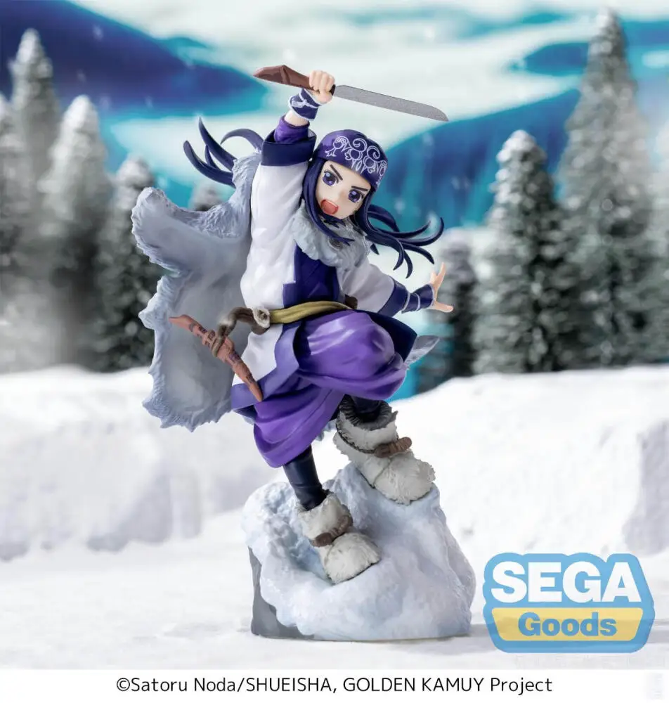 Фото Горячая распродажа! В наличии: Фигурка SEGA Xross Link Golden Kamuy (Асирпа, Сугимото Саичи, Шираиши Йошитаке) — аниме-модель, подарок. №4