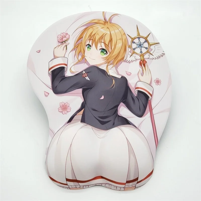 

D Mouse Pad Wrist Rest 26*22cm