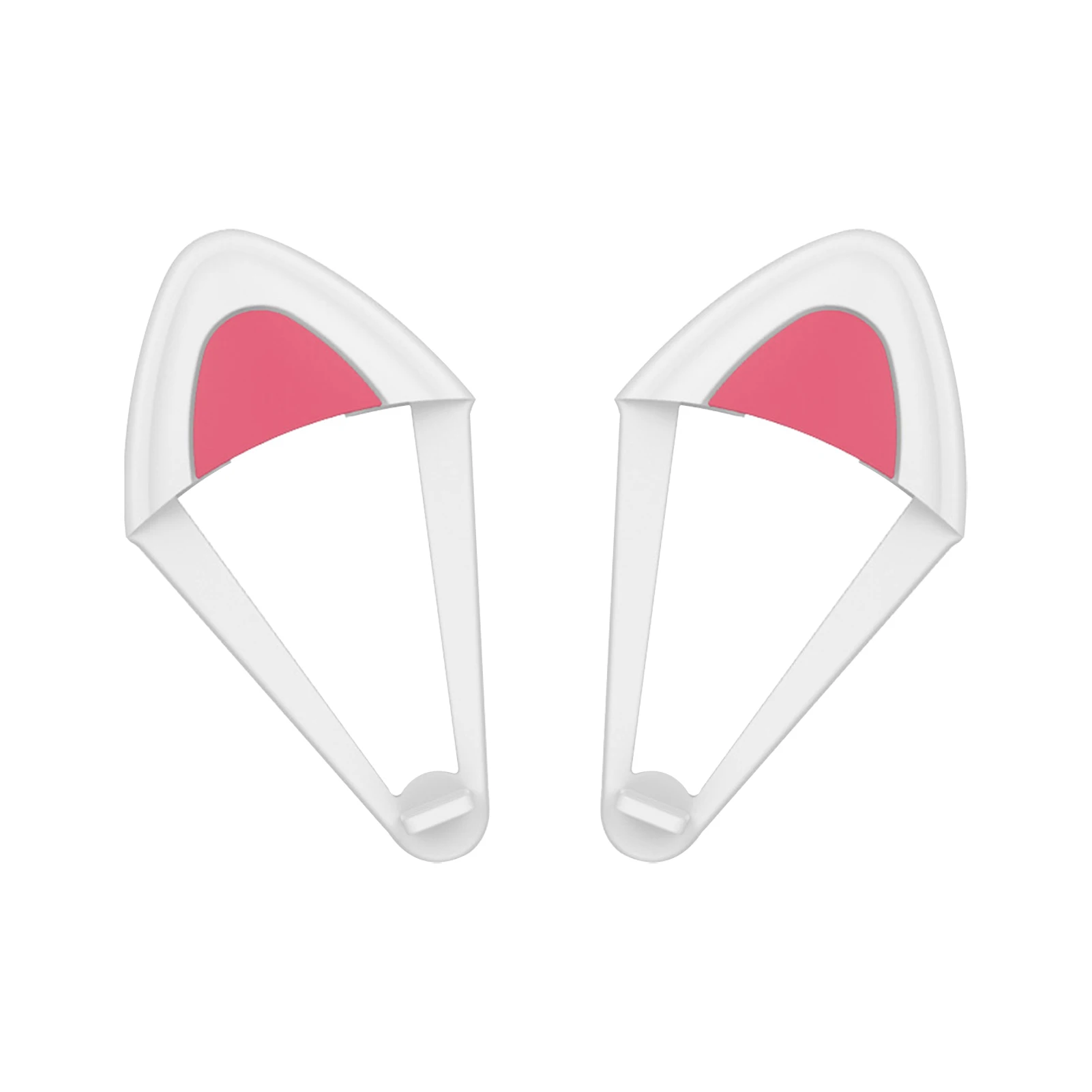 

1 пара универсальных украшений для гарнитуры, Съемные легко устанавливаемые кошачьи ушки, домашние милые мягкие силиконовые Игровые наушни...