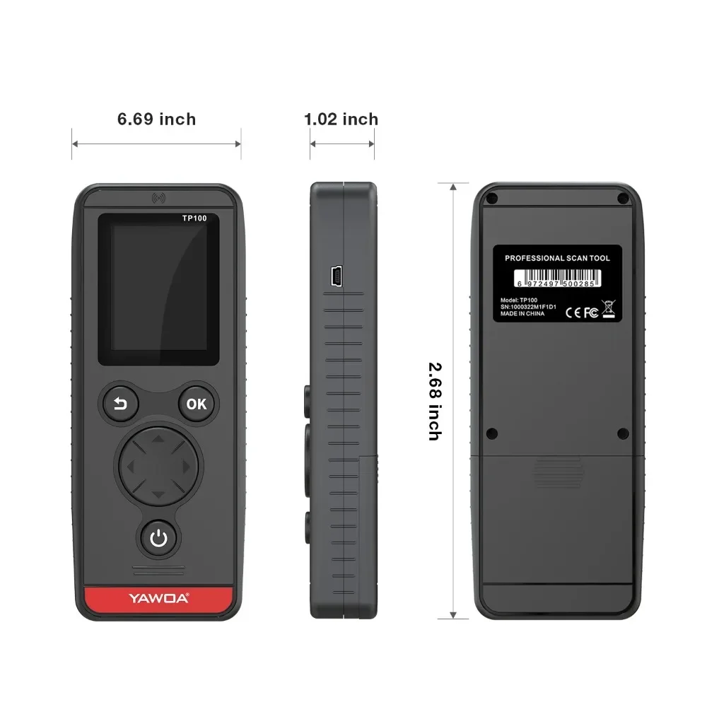 YAWOA новый автомобильный детектор давления в шинах датчик активирует