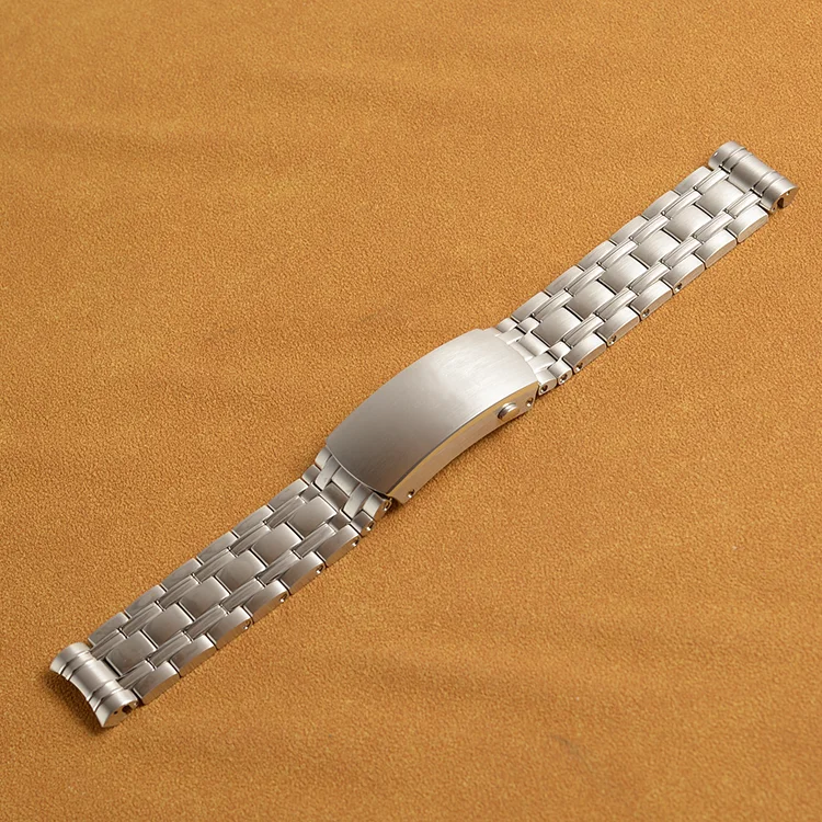 20mm Curved End 316L Stainless Steel Watch Bands For New Seamaster DIVER 300M Silver Strap Omega For Omega Strap Brand Watchband enlarge
