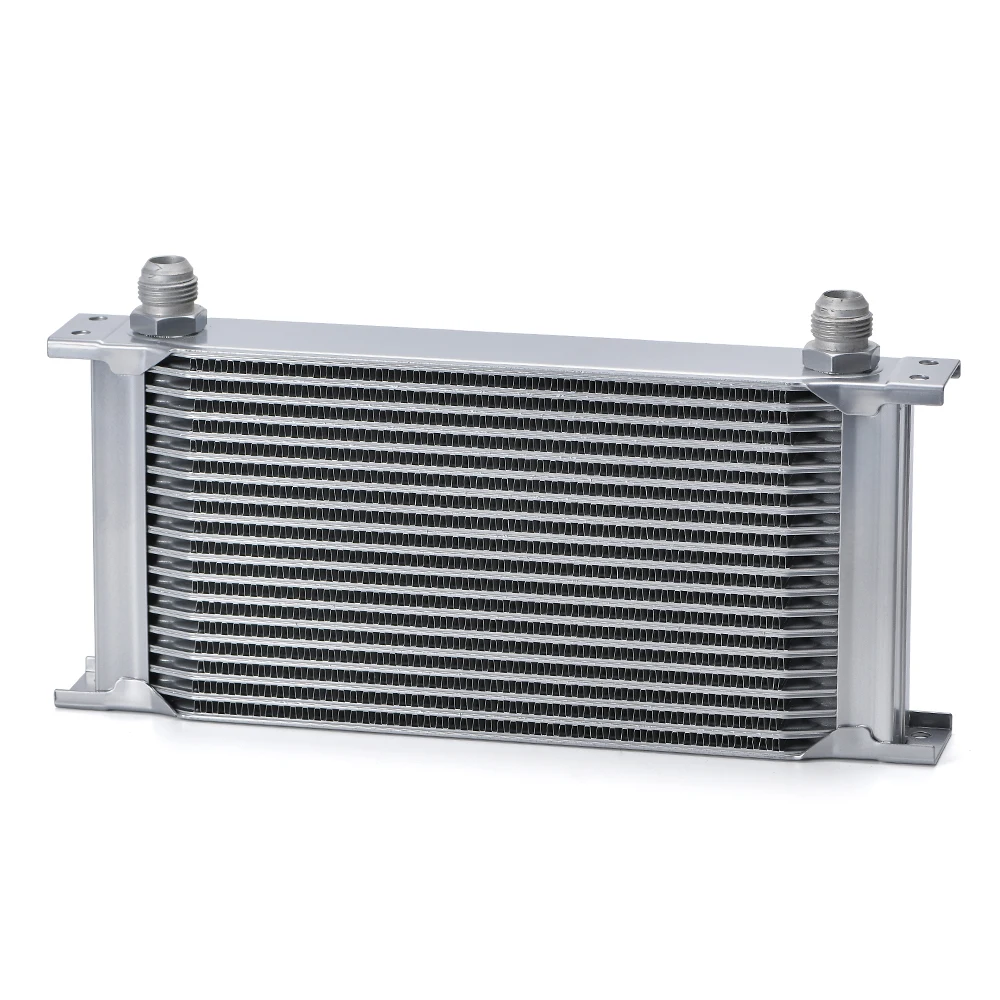 

19 рядов Универсальный БРИТАНСКИЙ ТИП Алюминиевый масляный радиатор коробки передач двигателя с 10AN разъем до 8AN 6AN переходник LZ7019