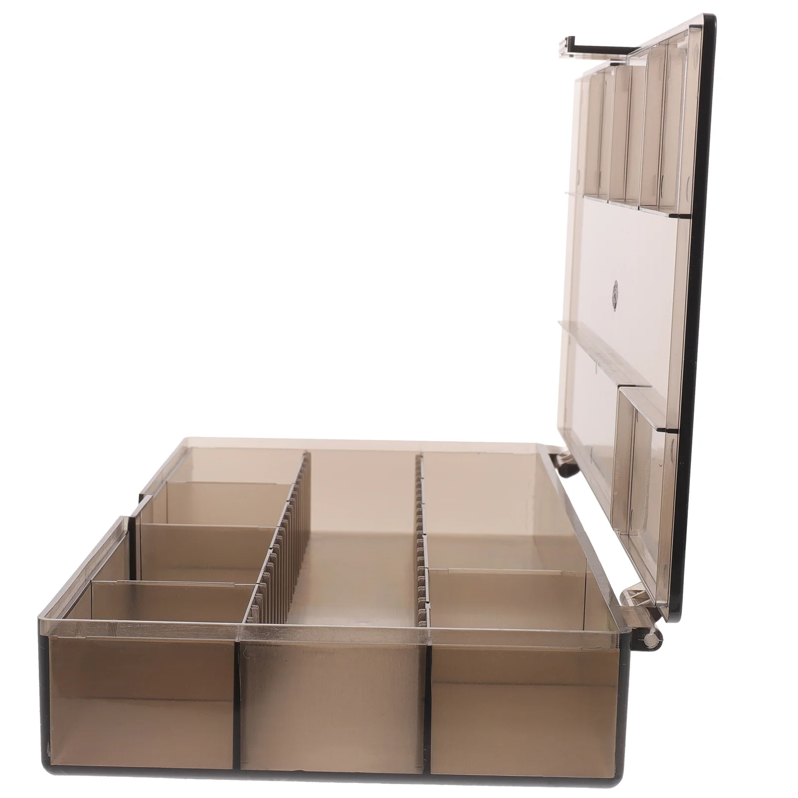 

Scissors Storage Box Clear Plastic Organizer Bins Shear Holder Hair Salon Hairdressing Container Ps Haircut Shears Stand