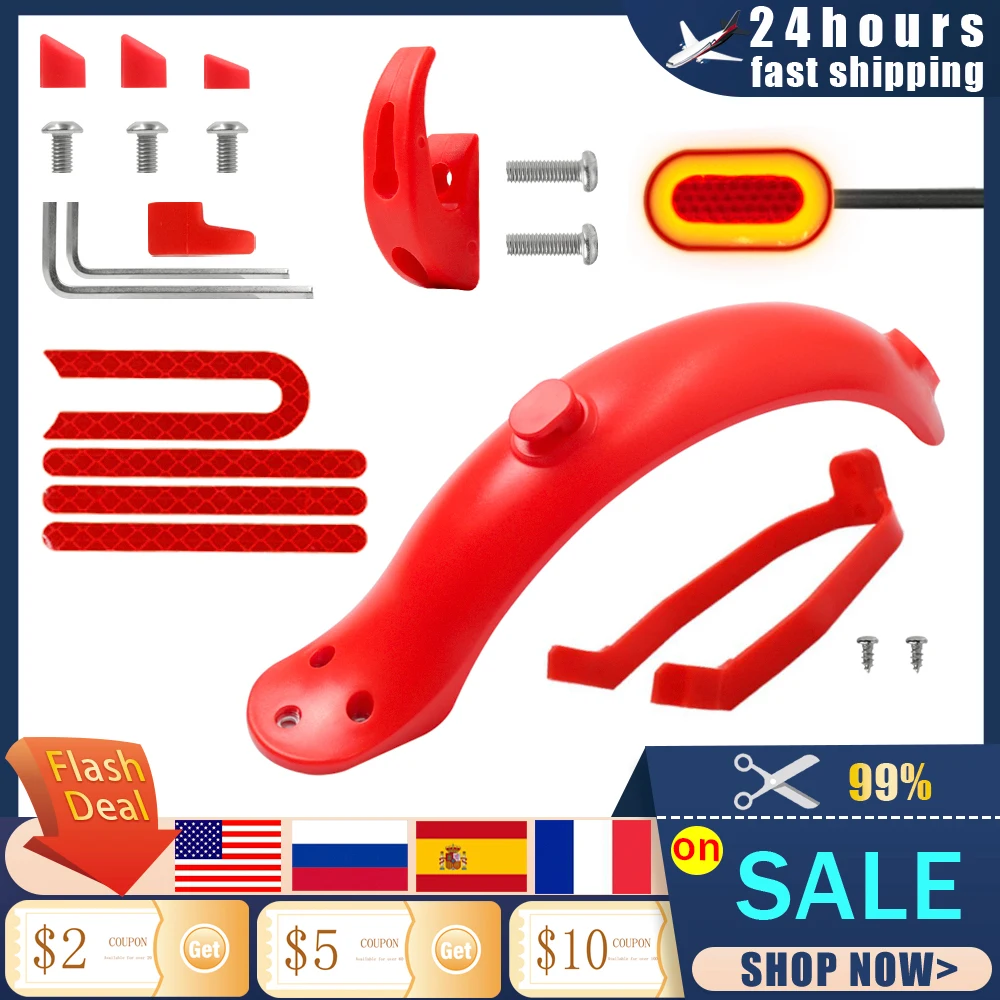 

Rear Mudguard Scooter Fender Bracket Scooter Accessory Support Mudguard Bracket Fender Compatible for Xiaomi M365/Pro 1S Pro2