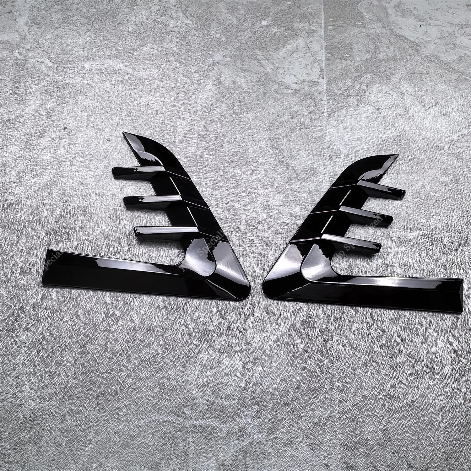 

Глянцевый черный ABS Shark Gills, боковое крыло, вентиляционное отверстие, наклейки, накладка для BMW G20 G21 320i 330d 330i 330e M340i 2019-2025, тюнинг