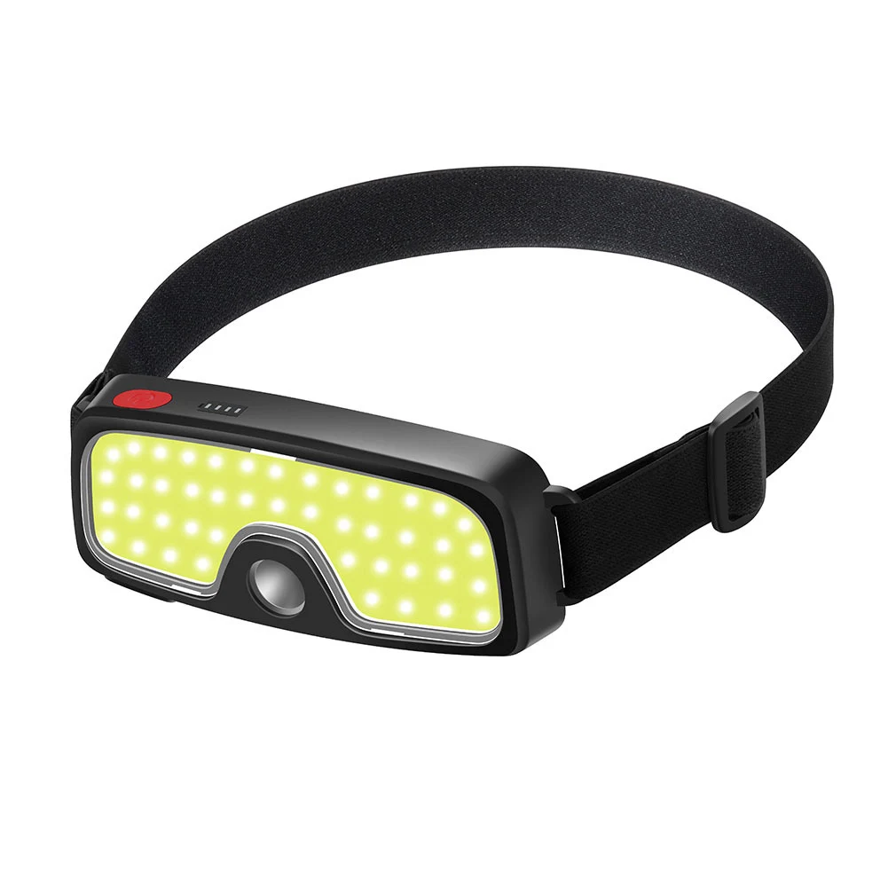 

Flashlight Torch Head Light Camping Fishing Waterproof USB Rechargeable 3 Working Modes Headlight Torch
