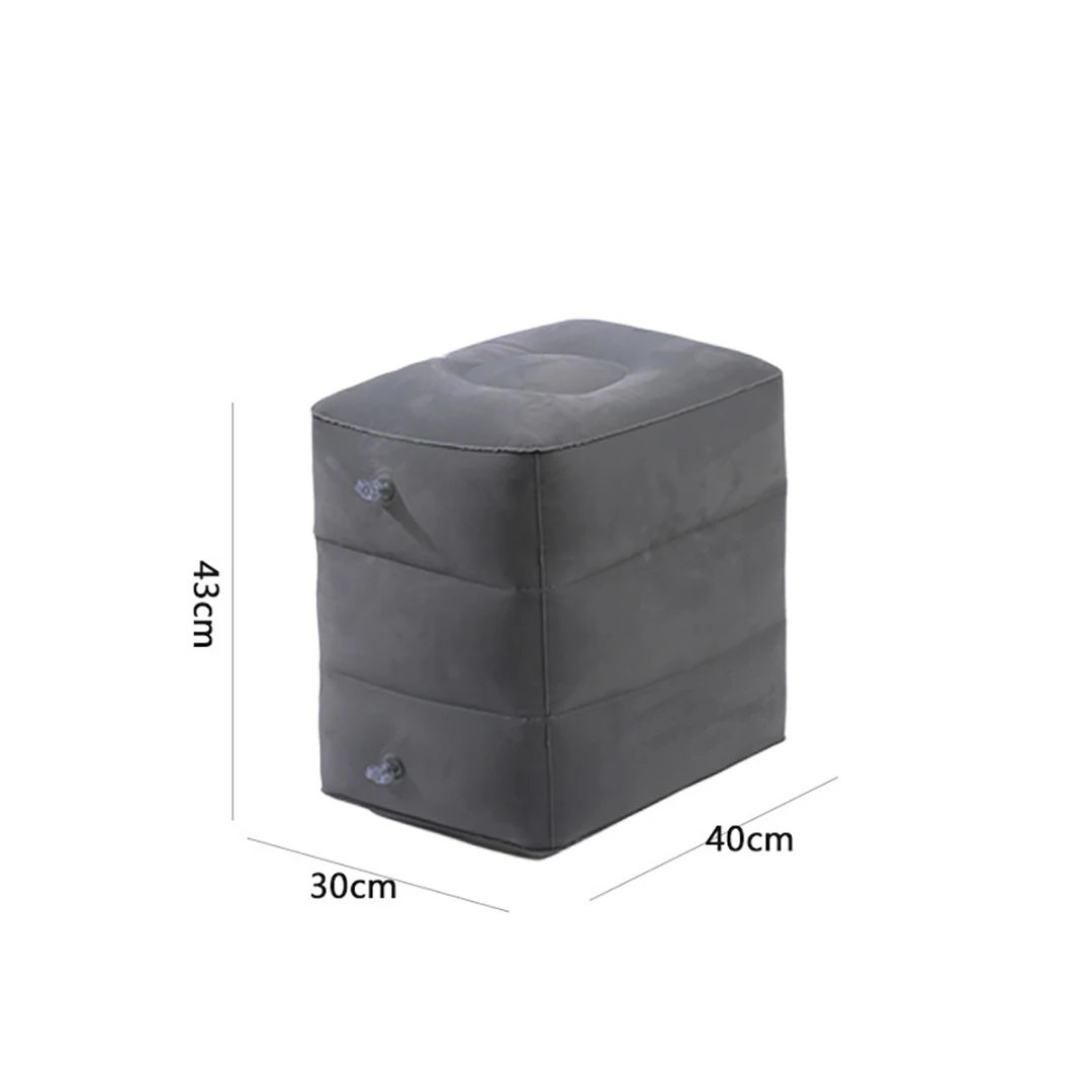 Портативная регулируемая подушка для ног из полиэстера/хлопка