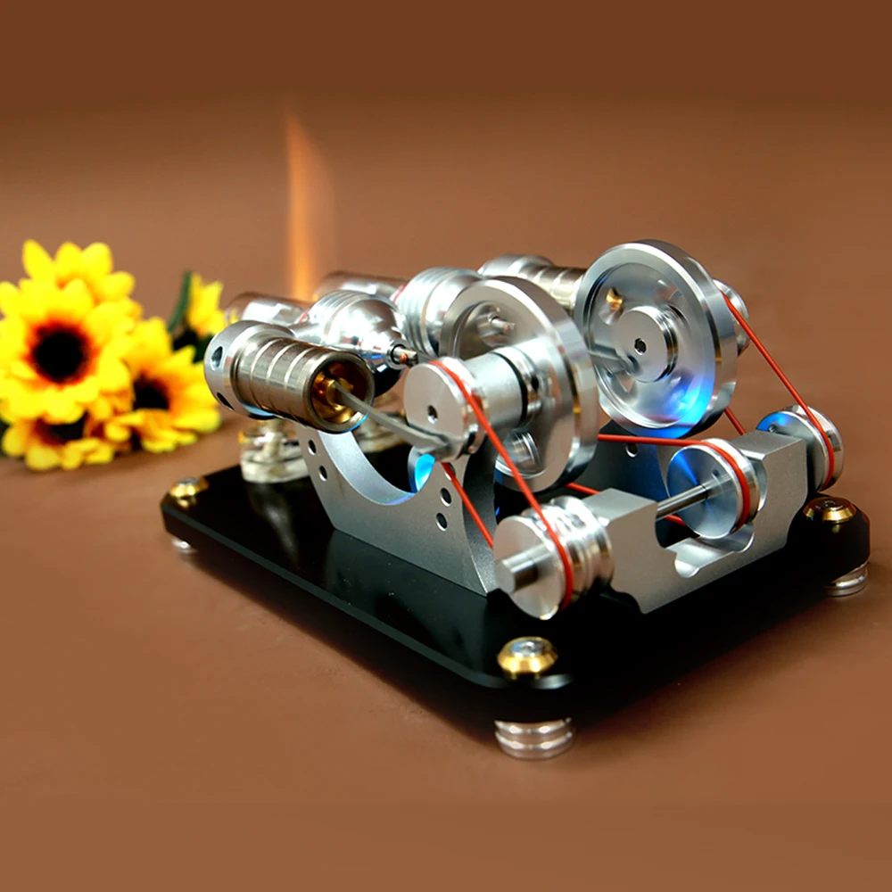 Двухцилиндровый сплав для обучения физике