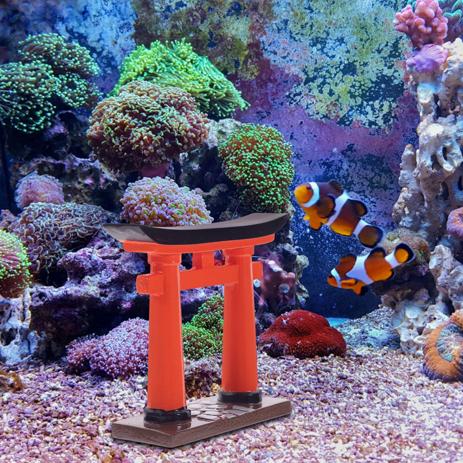 Японские украшения для ворот Тории маленькие в стиле дзен аквариума микросцена