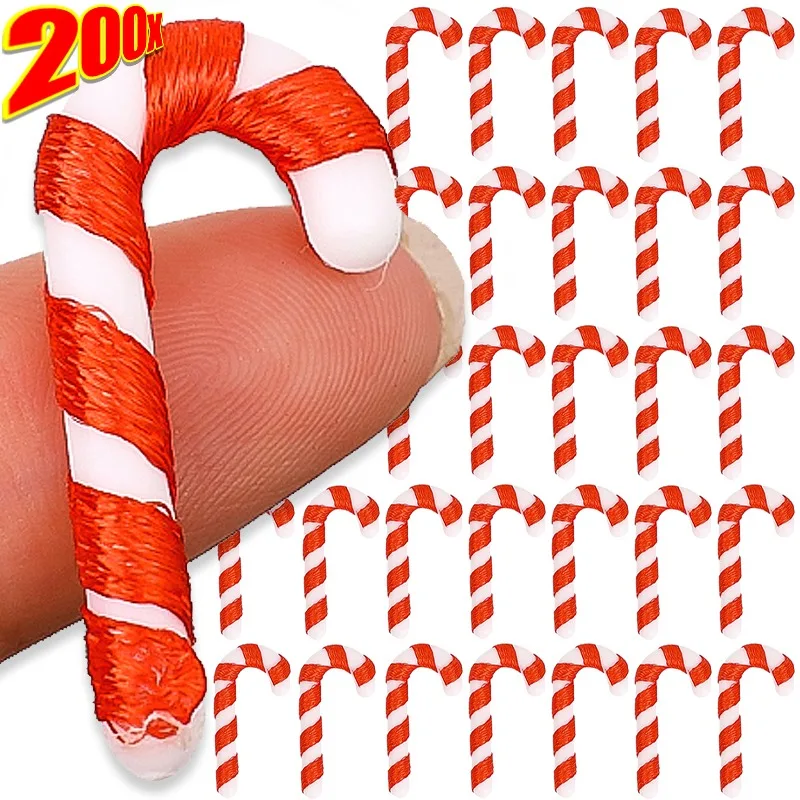 20-200 шт. Рождественский мини-подвесной табурет из конфетной трости подвеска для