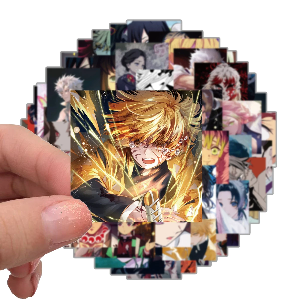 Декоративные наклейки Demon Slayer 54 шт