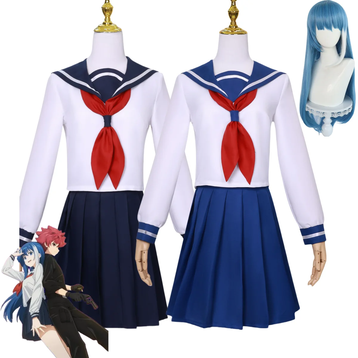 Аниме Миссия: Йозакура Семья Муцуми Косплей Костюм Японский JK Школьная Форма