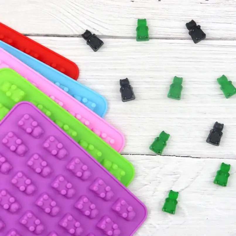 8 шт. большой маленький медведь динозавр клейкая форма мультяшная животного