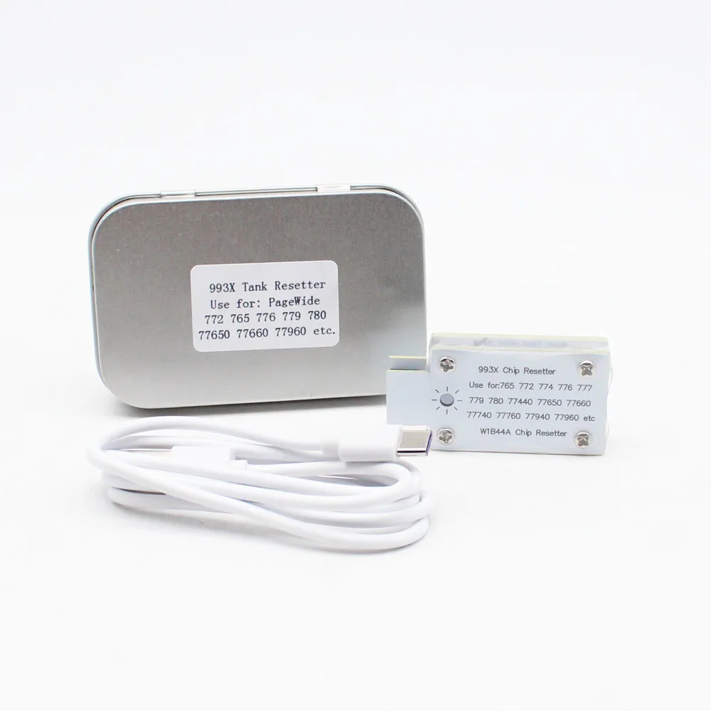 W1B44A 993X сброс чипа резервуара для обслуживания HP 991 990 992 993 PageWide 755dn 774dn 774dns 750dn 772dn dw