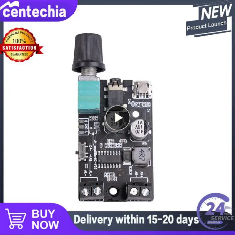 

1~5PCS Stereo Two-channel Digital Power Amplifier Board Digital Power Amplifier Boards Components High-sensitivity