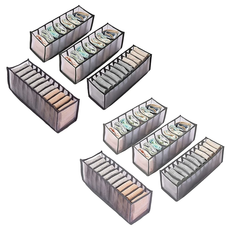 

Органайзер для нижнего белья, складной органайзер для носков, 4 комплекта