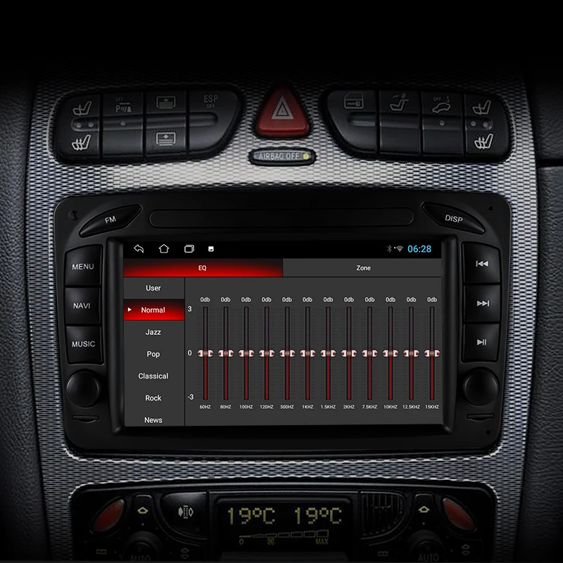 Заводская цена 2Din Android Bluetooth динамик GPS навигация Carplay автомобильный видеоплеер