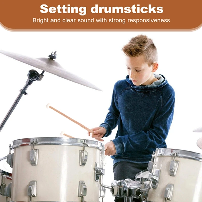 2 шт. двойной барабан тарелка гонг-молоток мягкие молотки стержни фетровый