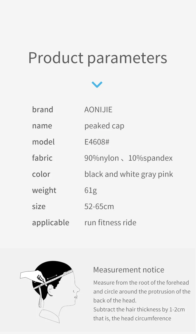 AONIJIE Women's Men's Caps Sun Protection Sports Sun Visor Hat Quick Dry Light Running Golf Tennis Basketball Cap Hiking Hat