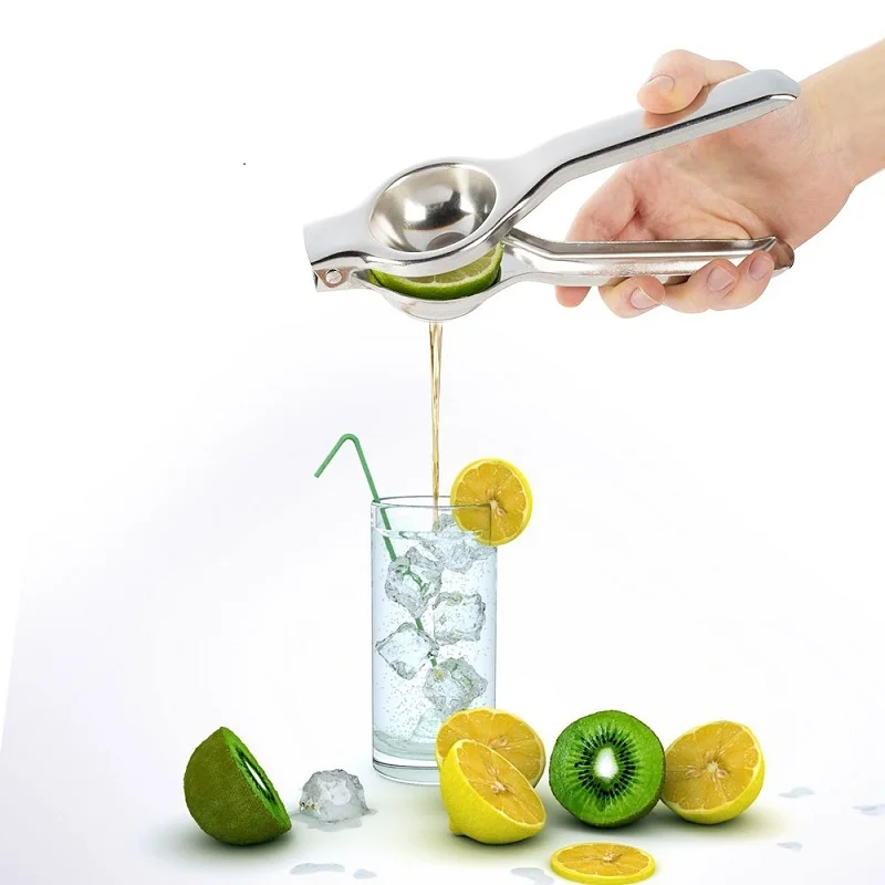 Manual Lemon Juicer Citrus Press Manual Fruit Juicer Stainless Steel Metal Squeezer Juicer Kitchen Gadgets