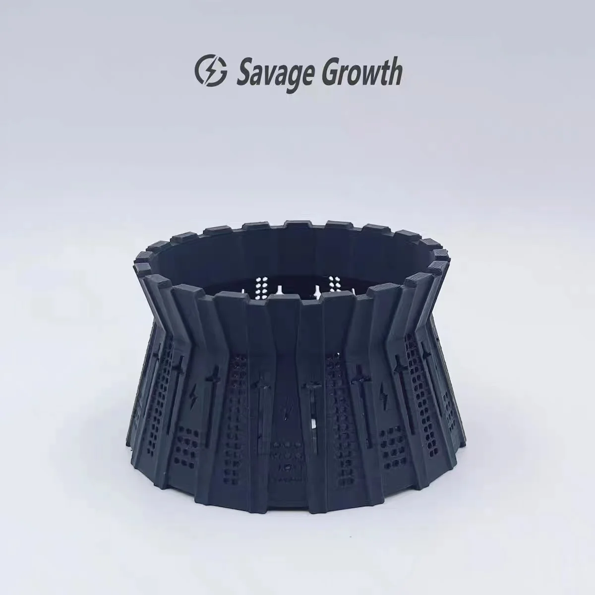 Цветочный горшок с 3D принтом корней модный для растений agave ivory palace суккулент