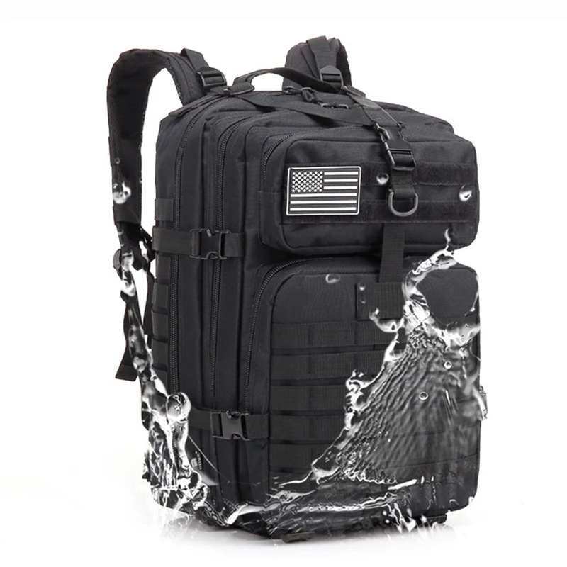 Нейлоновая водонепроницаемая сумка для походов рыбалки охоты 45 л 900D рюкзаки