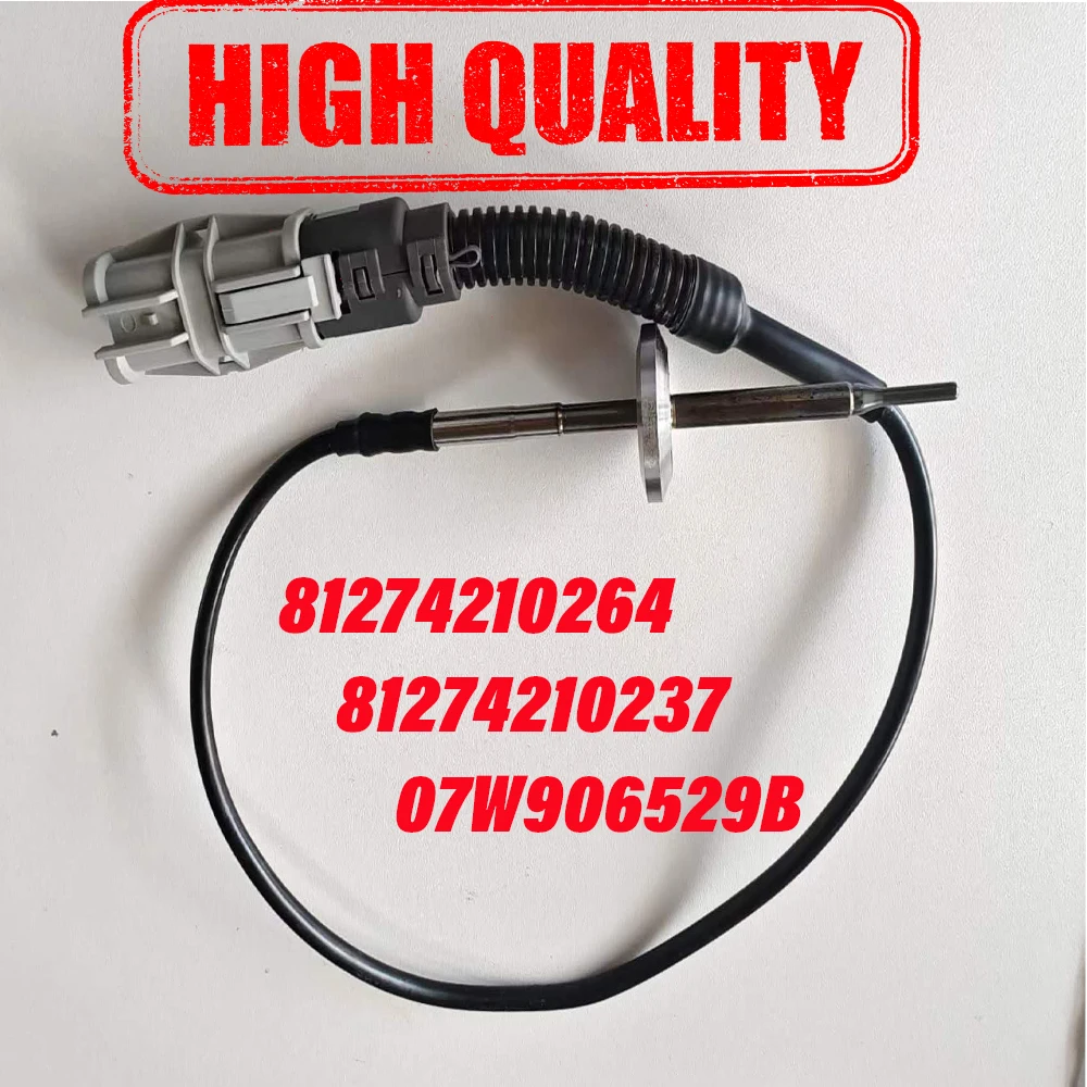 High Quality 81274210264 81274210237 07W906529B Car Accessorice Exhaust Gas Temperature Sensor Fits For MAN TGS/TGX/TGA