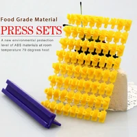 alphabet number cookie press stamping tools letter movable type printing fondant stencil diy baking utensils kitchen accessories