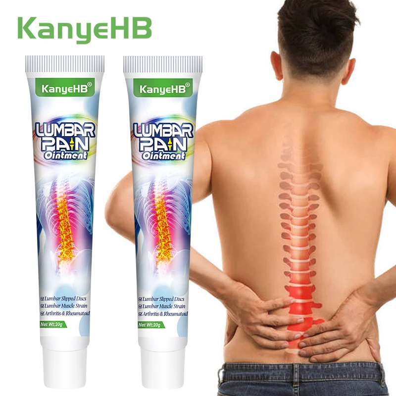 

2Pcs Lumbar Spine Joint Pain Relief Ointment Treatment Of Lumbar Disc Herniation Bone Pain Chinese Herbal Medical Ointment A869