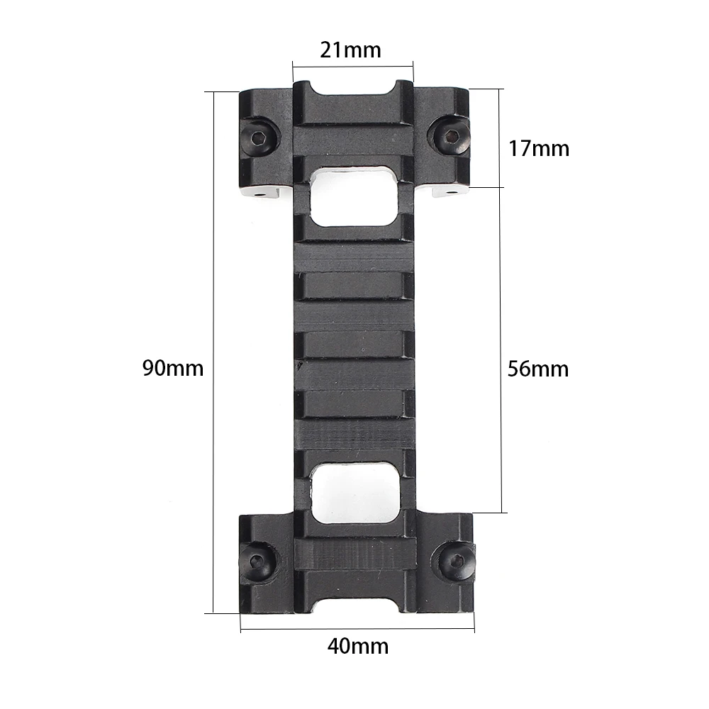 

SunTzu Tactical 8 Slots HK SP5 MP5 GSG5 G3 HK53 Picatinny Weaver Top Rail Mount Base for hunting