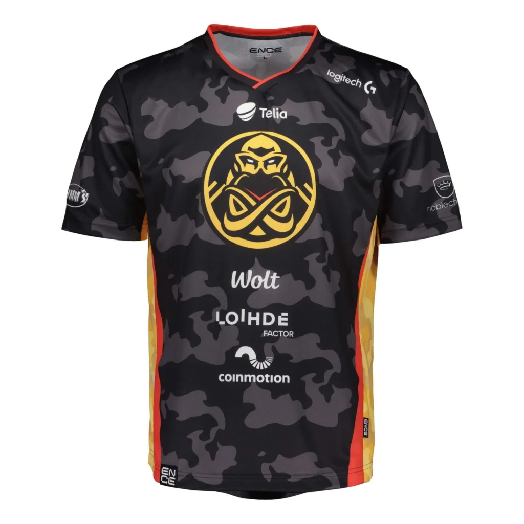

Summer Custom ID Printed Round Neck Short Sleeve T-Shirt Supporter Sports Breathable Comfortable High Quality Esports Team Appar
