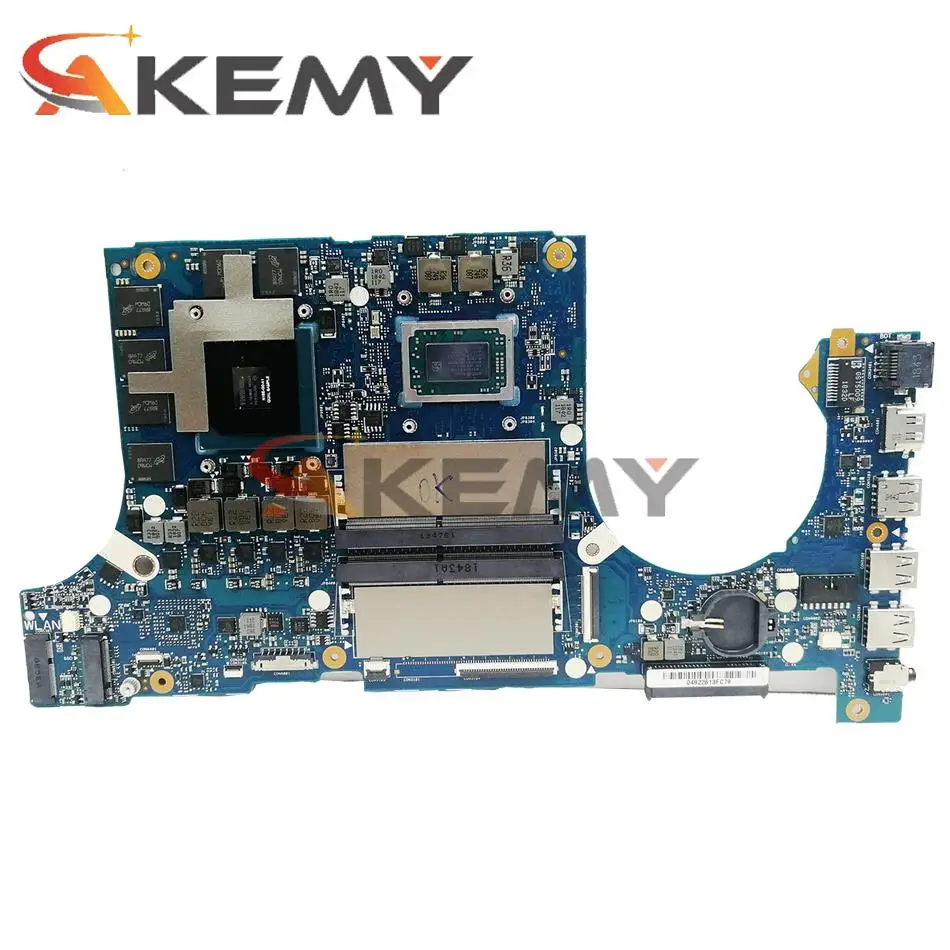 Материнские платы Akemy FX705DV материнская плата для ноутбука ASUS FX705D оригинальная (17