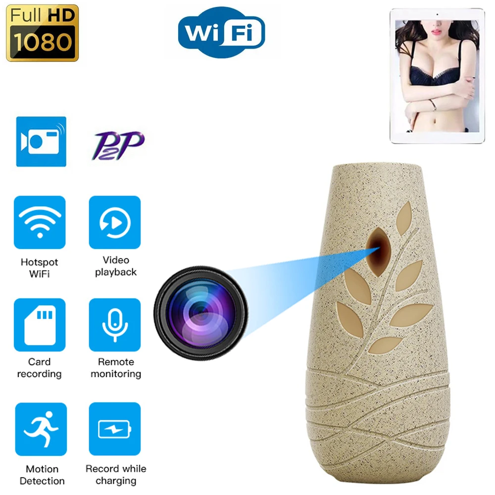 

Aromatherapy Bottle Design Home Video Surveillance Camera Wifi HD 1080P Invisible Mini Camera App Remote Monitoring Baby Monitor