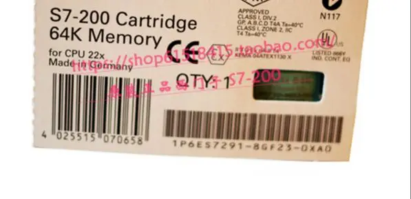 

PLC S7-200 64K карта памяти 6ES7 291-8GF23-0XA0
