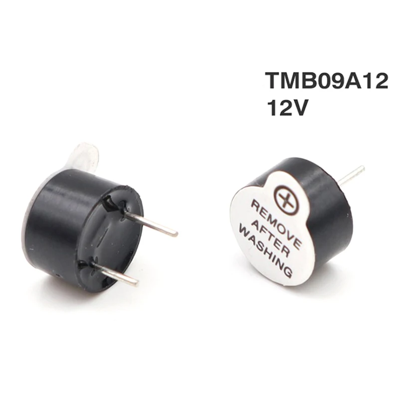

10PCS/SET 3v 5v 12v Active Buzzer 9*5.5mm Magnetic Long Continous Beep Tone
