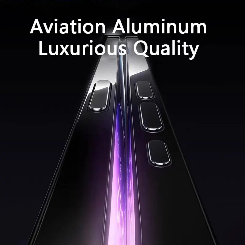 Магнитный металлический чехол для телефона Iphone 13 12 14 15 16 Pro Max с алюминиевой рамкой