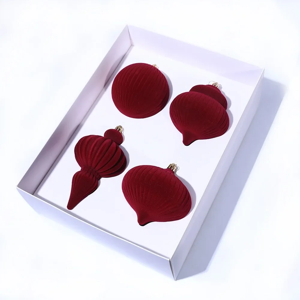 

4 шт. Пластиковые рождественские шары