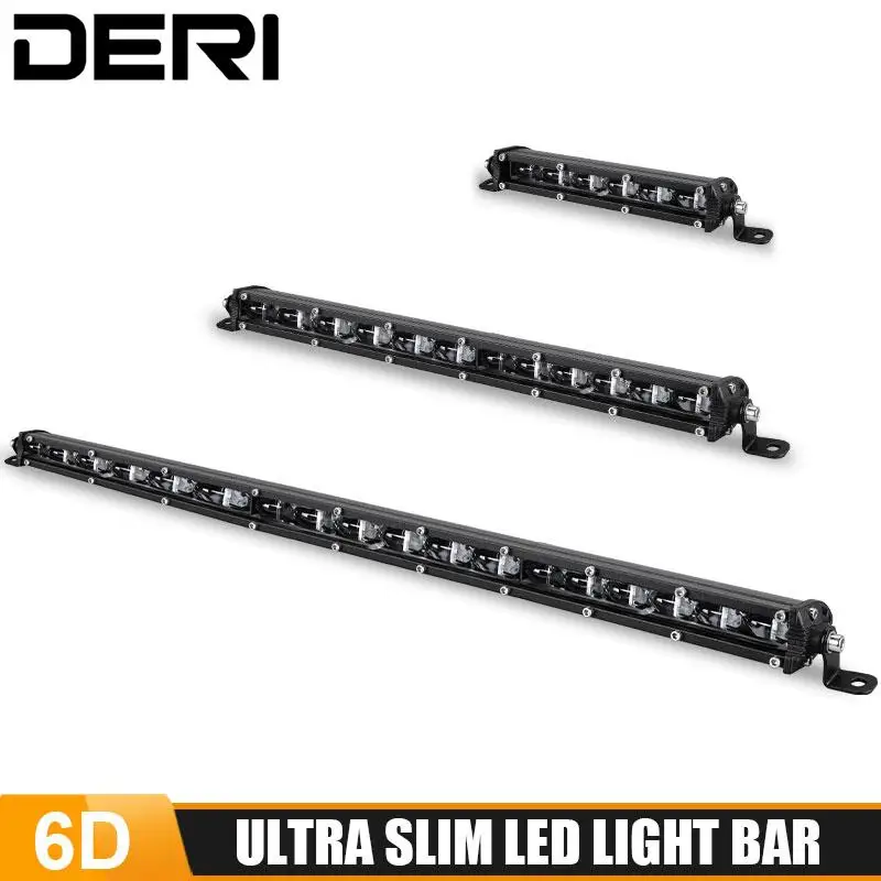 

Светодиодсветильник панель 6D для дальнего света, тонсветильник яркая противотуманная фара для грузовиков, кроссоверов, квадроциклов, внед...