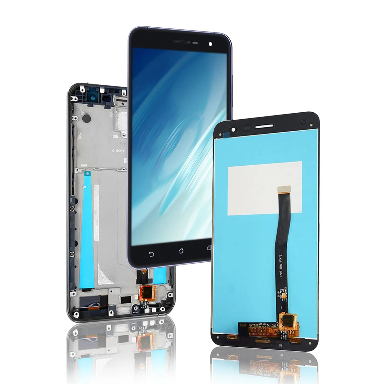 Ceny Oryginalny Wyświetlacz LCD Do Asus ZenFone 3 ZE552KL Wyświetlacz Najwyższej Jakości Ekran Dotykowy Części Zamienne Telefony Komórkowe Naprawa Darmowe Narzędzia