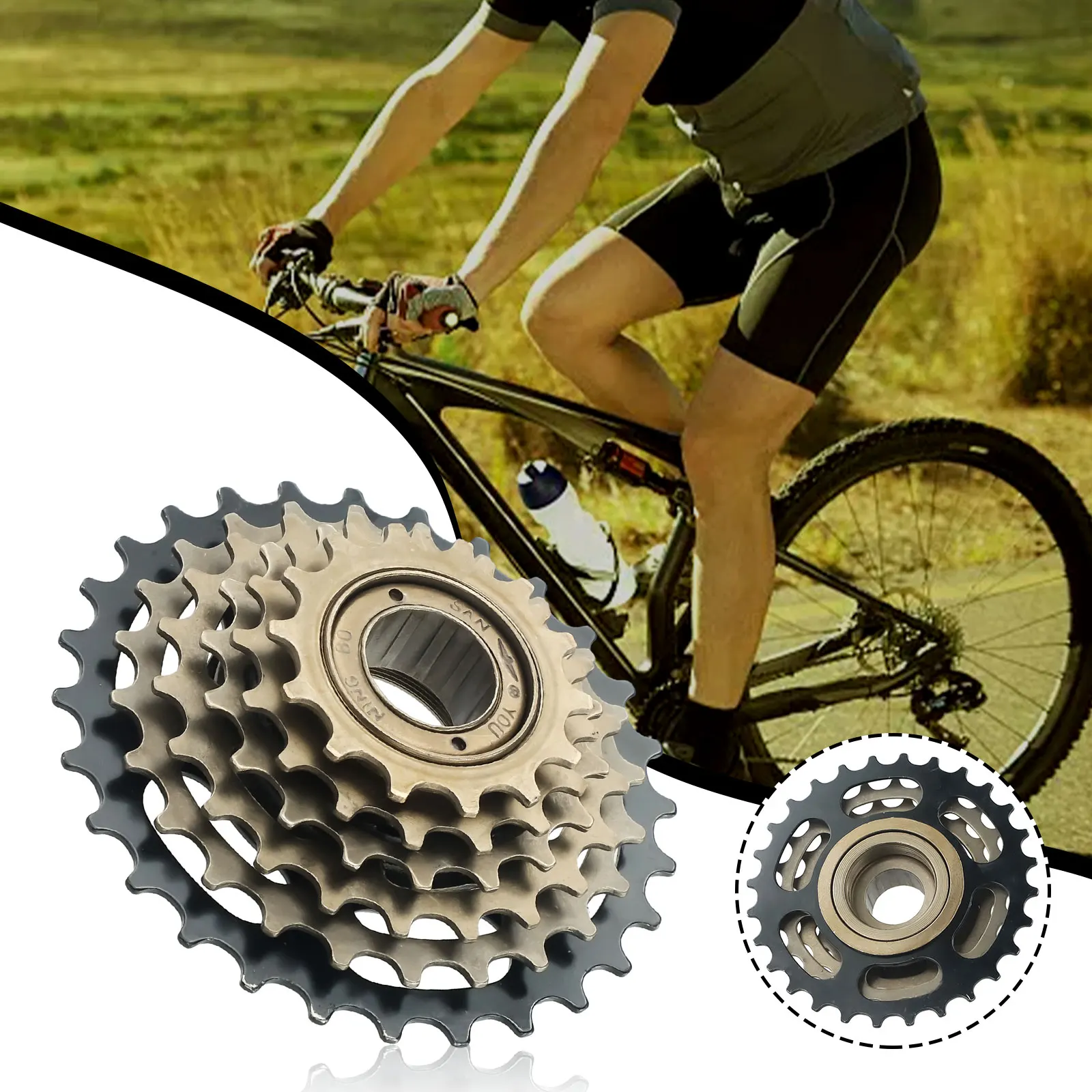Запчасти для велосипеда Shimano 6/7/8 скоростей 13/14-28 Т
