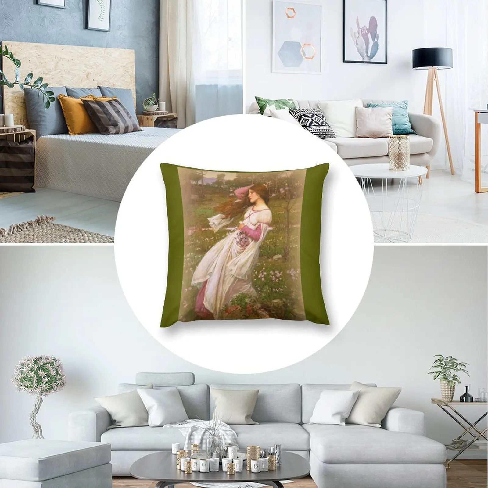 Декоративная декоративная наволочка для гостиной диванной подушки