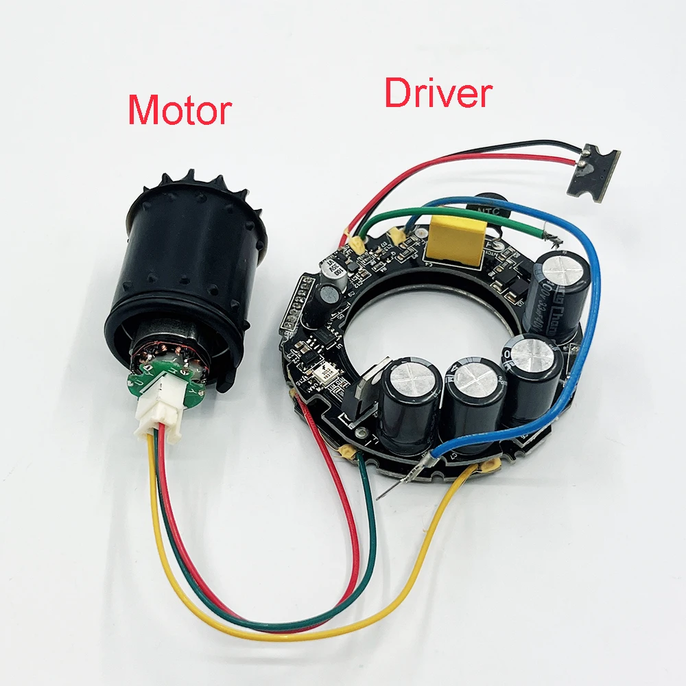 150W Mini 3-phase Brushless Motor AC 220V 230V 100000RPM Ultra-high Speed Aluminum alloy impeller Ducted Fan Hair Dryer Engine