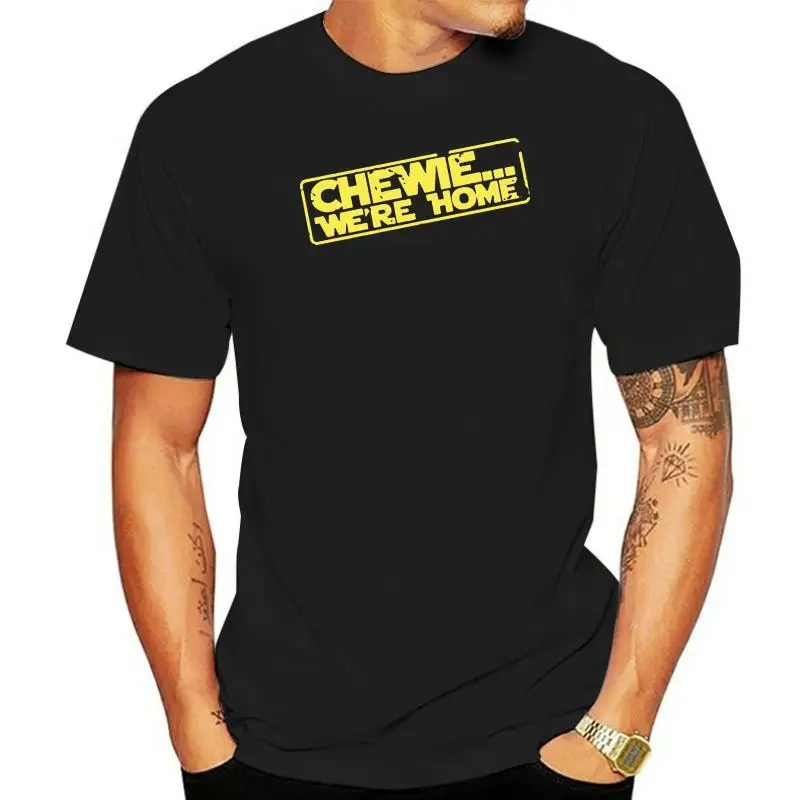 

WE'RE HOME CHEWIE MENS T-SHIRT