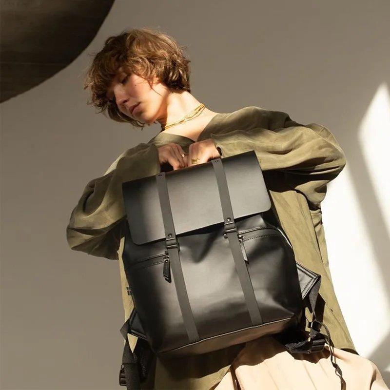 

Backpacks for Women Waterproof Leisure Backpack Factory Direct Wholesale High-quality PU Scratch-proof Commuter Bags