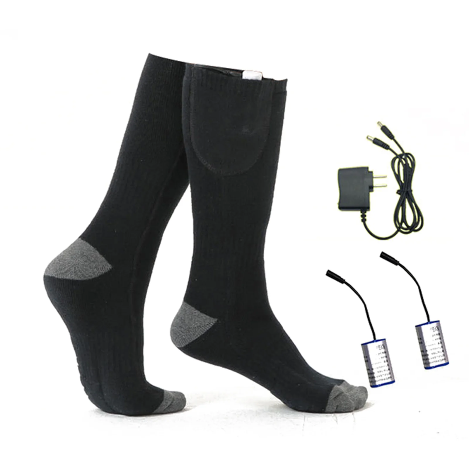 

Перезаряжаемые зимние носки с подогревом мужские лыжные носки с электрическим подогревом спортивные чулки для женщин теплые ноги 2022 Регул...