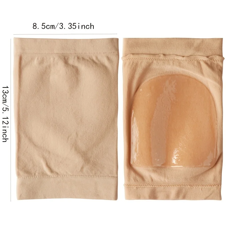 6Pcs=3Pairs Heel Socks Anti Cracking Liner Moisturizing Gel Heel Sock Elastic Feet Heel Softener for Dry Heels Rough Skin Thin