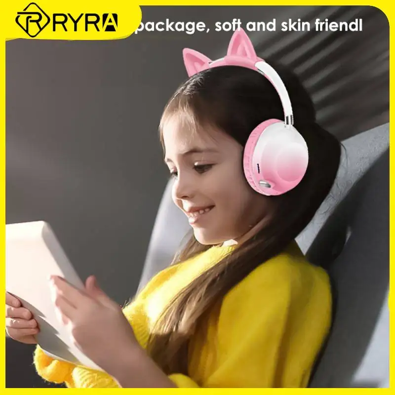 

Беспроводные наушники RYRA WIFI V5.3, динамические спортивные наушники светильник кой, TF карта, FM, MP3 гарнитура, 400 мАч, для улицы, для бега, ноутбука...